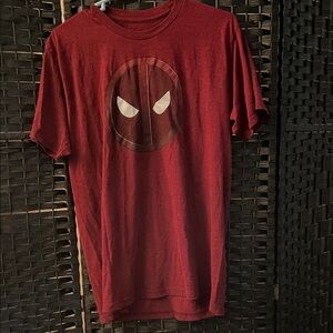 Red Deadpool Graphic Tee